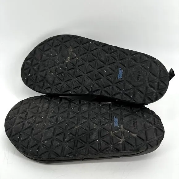 Teva Universal Trail Sporty Sandals Strap Round Toe Hiking Outdoor Blue 8