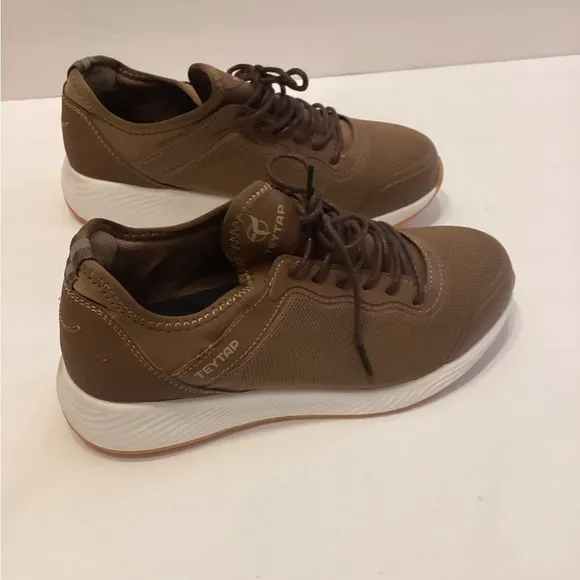 TEYTAP Unisex Shoes New Waterproof Steel Toe Size 8