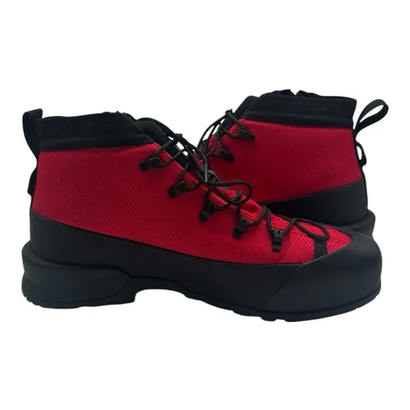 The North Face Glenclyffe Zip GORE-TEX Boots Mens 14 Red Black Vibram Waterproof