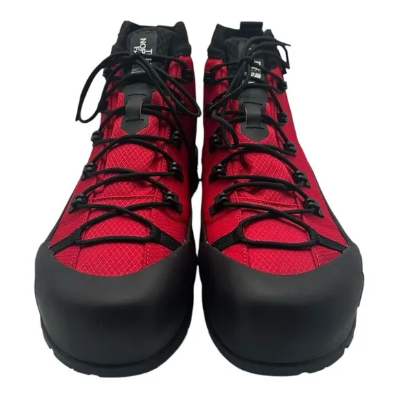 The North Face Glenclyffe Zip GORE-TEX Boots Mens 14 Red Black Vibram Waterproof