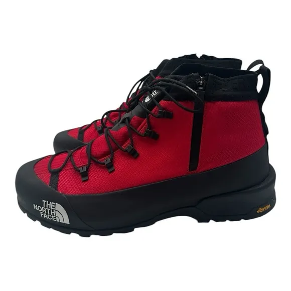 The North Face Glenclyffe Zip GORE-TEX Boots Mens 14 Red Black Vibram Waterproof
