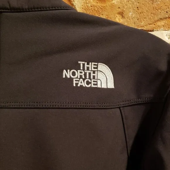 The North Face TNF Apex Bionic Lined Jacket Women's Sz Small Black Soft Shell