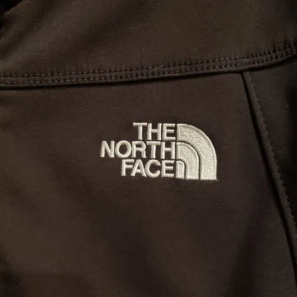 The North Face TNF Apex Bionic Lined Jacket Women's Sz Small Black Soft Shell