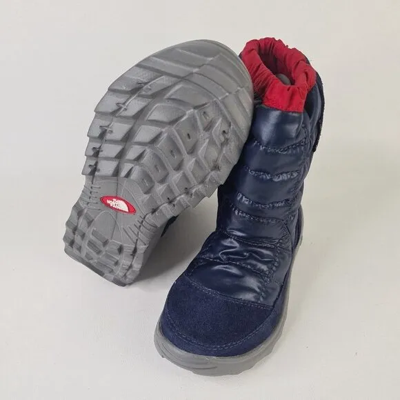 The North Face Winter Camp Blue Boots Waterproof Winter Snow