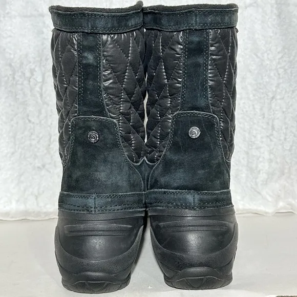 The North Face Womens Black Thermaball Utility Mid Insulated Winter Boots SZ 9.5
