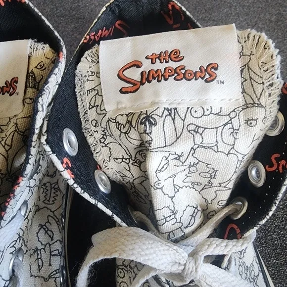 THE SIMPSONS Coverse All Stars Lifting Gym shoes chuck taylor