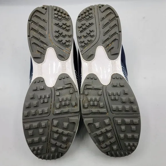 Thestron Nextlite Pro 2.0 Mens 9 Professional Spikeless Golf Shoes Blue