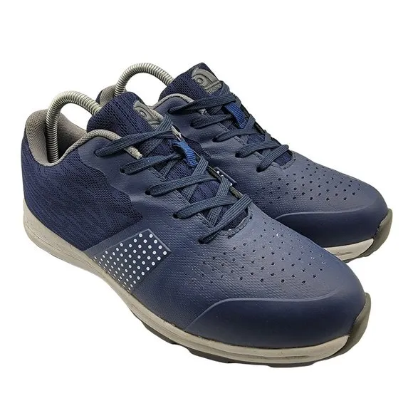 Thestron Nextlite Pro 2.0 Mens 9 Professional Spikeless Golf Shoes Blue