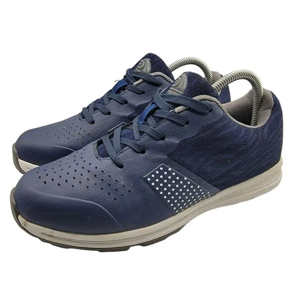 Thestron Nextlite Pro 2.0 Mens 9 Professional Spikeless Golf Shoes Blue