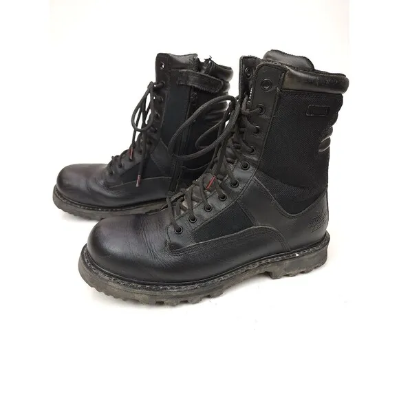 Thorogood 7991 8&quot; Waterproof Trooper Side Zip Work Boots Size 11 M