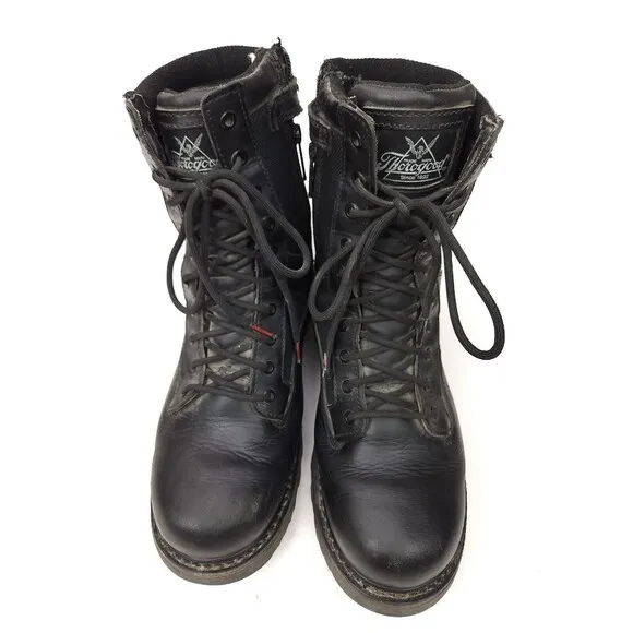 Thorogood 7991 8&quot; Waterproof Trooper Side Zip Work Boots Size 11 M