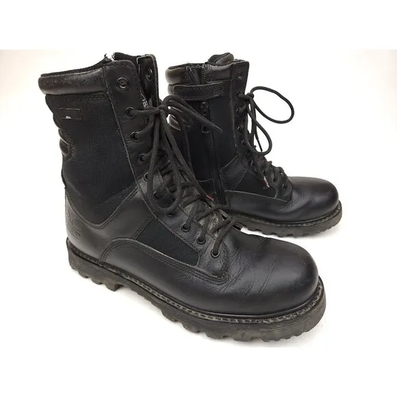Thorogood 7991 8&quot; Waterproof Trooper Side Zip Work Boots Size 11 M
