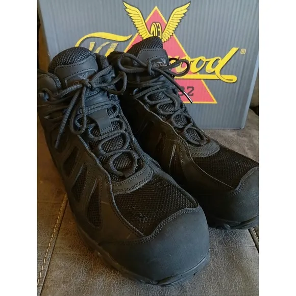 THOROGOOD Mens CrossTrex COMP TOE BOOTS‎  Sz 12 W  #804-6494 Waterproof #775