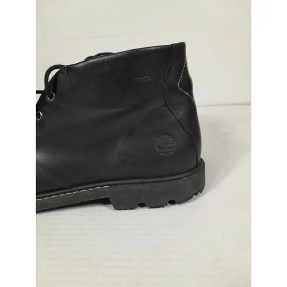 Timberland‎ Belanger Chukka Black  Waterproof Leather Boots Men SZ 13 NO INSOLES