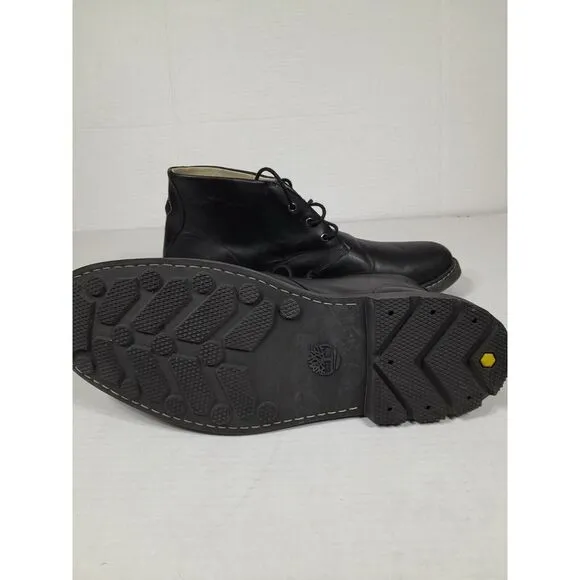 Timberland‎ Belanger Chukka Black  Waterproof Leather Boots Men SZ 13 NO INSOLES