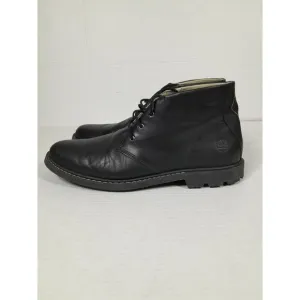 Timberland‎ Belanger Chukka Black  Waterproof Leather Boots Men SZ 13 NO INSOLES