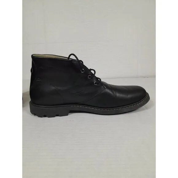 Timberland‎ Belanger Chukka Black  Waterproof Leather Boots Men SZ 13 NO INSOLES