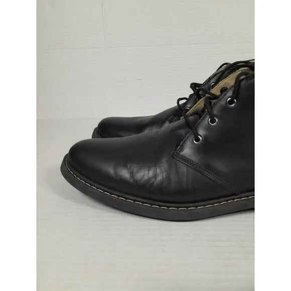 Timberland‎ Belanger Chukka Black  Waterproof Leather Boots Men SZ 13 NO INSOLES