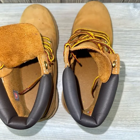 Timberland Boys  PREMIUM WATERPROOF BOOTS Wheat 12909 Size: 6