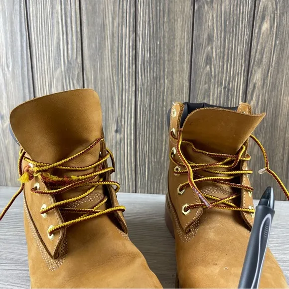 Timberland Boys  PREMIUM WATERPROOF BOOTS Wheat 12909 Size: 6
