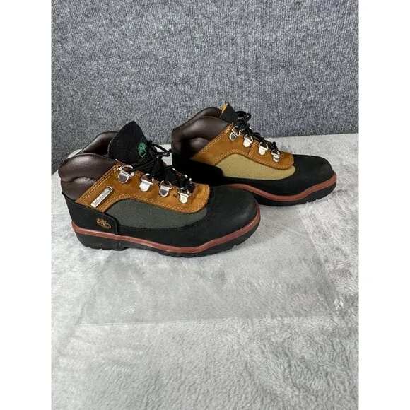 Timberland boys size 2 Youth Nubuck ankle boots waterproof