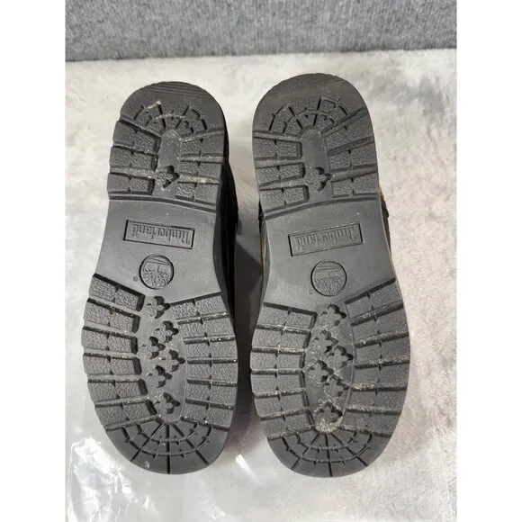 Timberland boys size 2 Youth Nubuck ankle boots waterproof