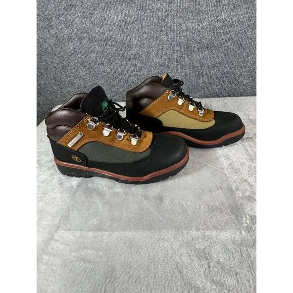Timberland boys size 2 Youth Nubuck ankle boots waterproof