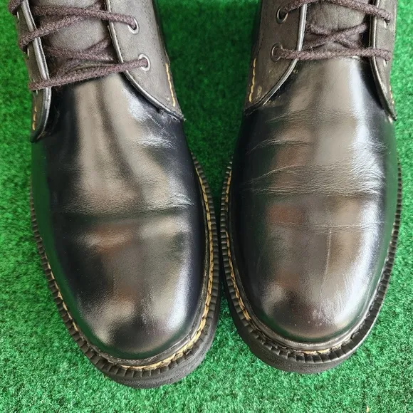 Timberland Britton Hill Chukka Boots Black Waterproof Leather Mens Size 8