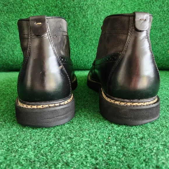 Timberland Britton Hill Chukka Boots Black Waterproof Leather Mens Size 8