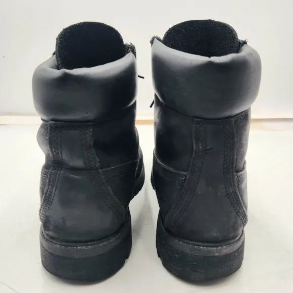 Timberland Mens 8 Premium Black Nubuck 6 Inch Boots 400 gram Waterproof 10073