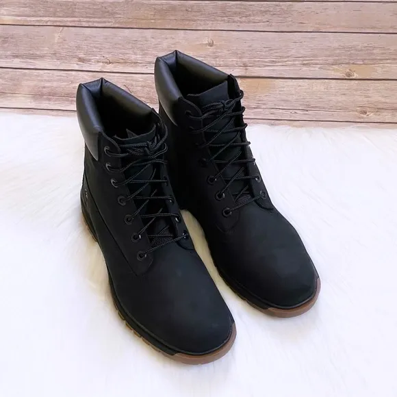 Timberland Men’s Tree Vault 6 Inch Waterproof Black Boots