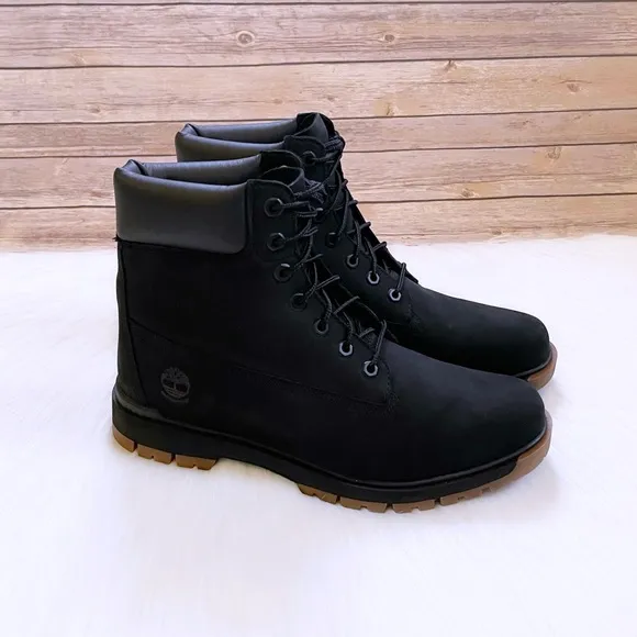 Timberland Men’s Tree Vault 6 Inch Waterproof Black Boots