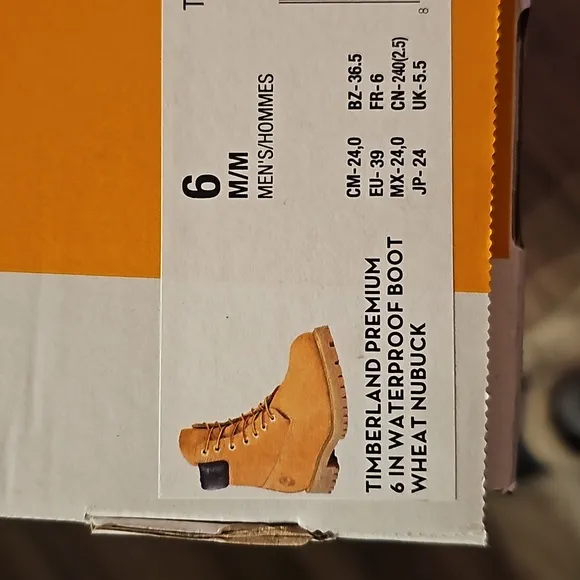 Timberland Premium 6&quot; Waterproof  Boots in Wheat Nubuck
