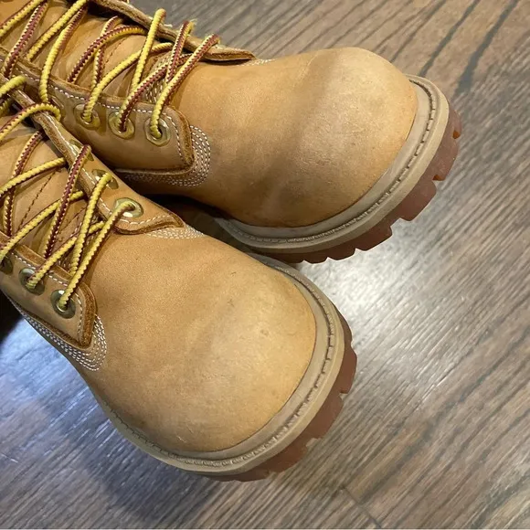 Timberland Toddlers Premium Nubuck Boots Wheat/Brown Waterproof Size 11