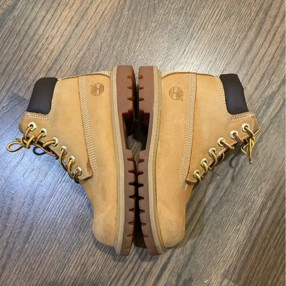 Timberland Toddlers Premium Nubuck Boots Wheat/Brown Waterproof Size 11