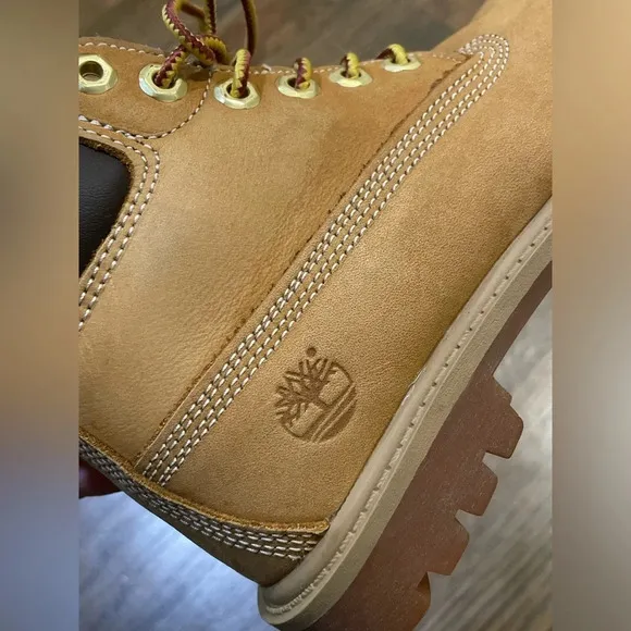 Timberland Toddlers Premium Nubuck Boots Wheat/Brown Waterproof Size 11