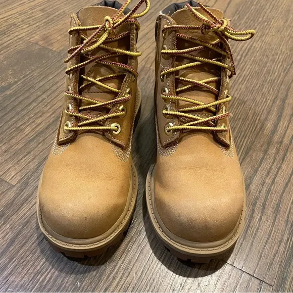 Timberland Toddlers Premium Nubuck Boots Wheat/Brown Waterproof Size 11