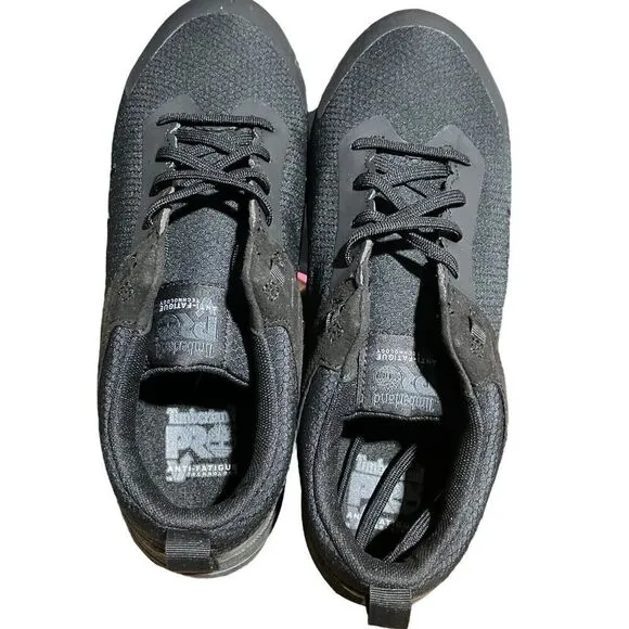 Timberland Women's 10 Black PRO Overdrive Composite Toe Safety Work Shoes