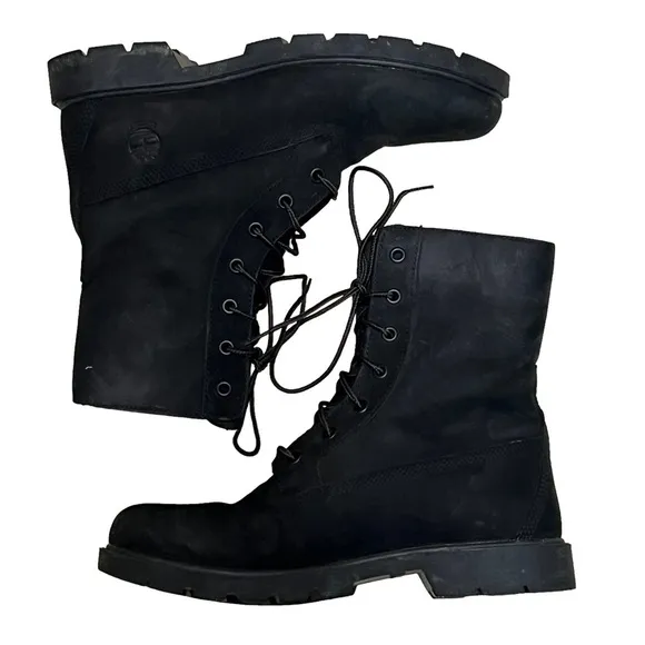 Timberland Women's Black 6&quot; Heritage Waterproof Boots