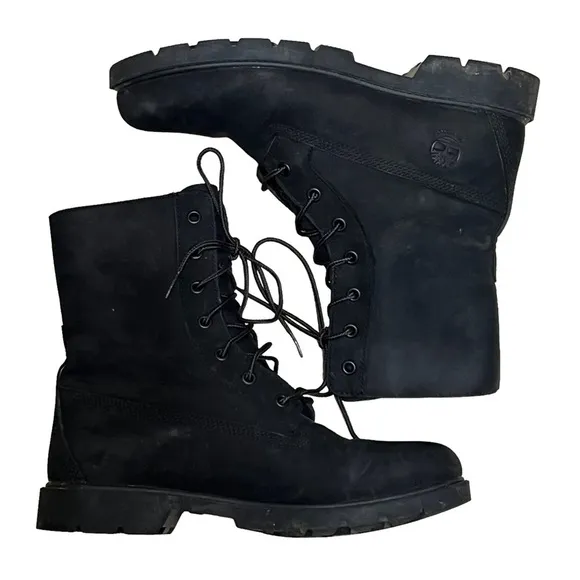 Timberland Women's Black 6&quot; Heritage Waterproof Boots