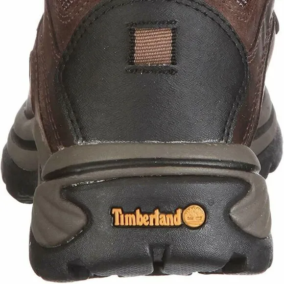 Timberland Women's White Ledge Waterproof Dk Brown Full Grain Hiking Boots 1266