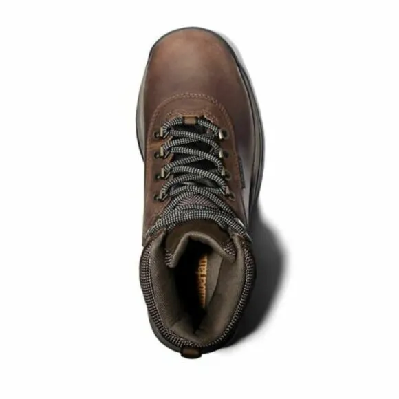 Timberland Women's White Ledge Waterproof Dk Brown Full Grain Hiking Boots 1266