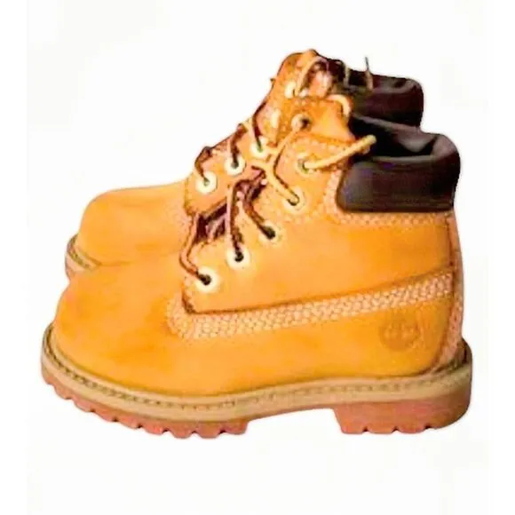 TIMBERLAND Premium 6 In Waterproof Boots Toddler's Size 6