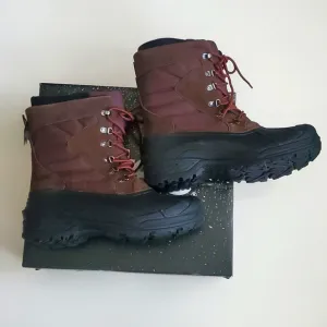 totes Briggs Men's Waterproof Snow Boots