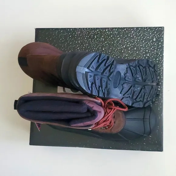 totes Briggs Men's Waterproof Snow Boots