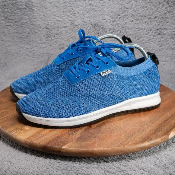 True Linkswear True Knit Blue Spikeless Golf Shoes Mens 9 Womens 11 Topgolf