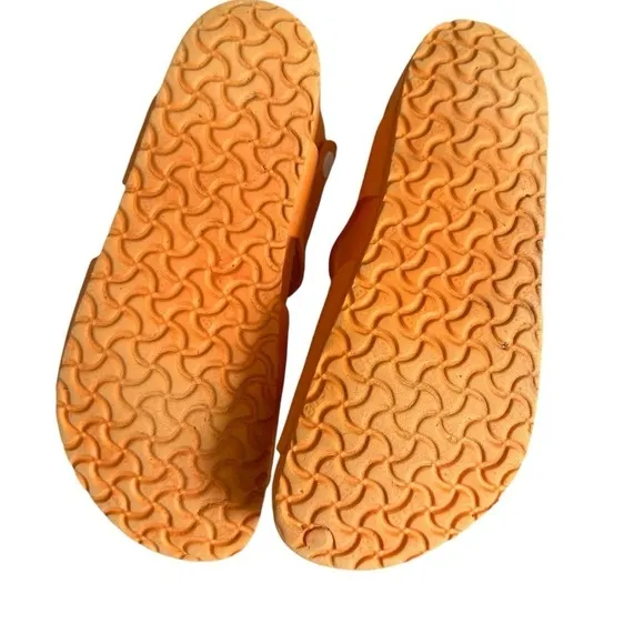 TWO PAIR BIRKENSTOCK RIO KIDS EVA SANDALS SIZE 34