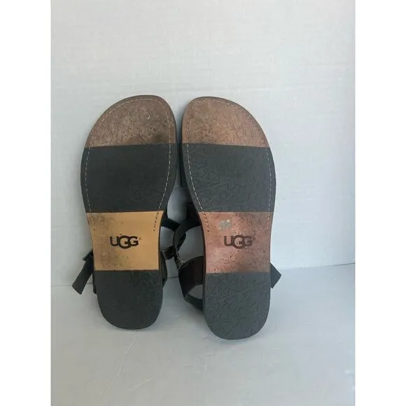UGG AUSTRALIA MEN’S TUSTIN GRAY SANDALS 1004075 SANDALS SZ 13