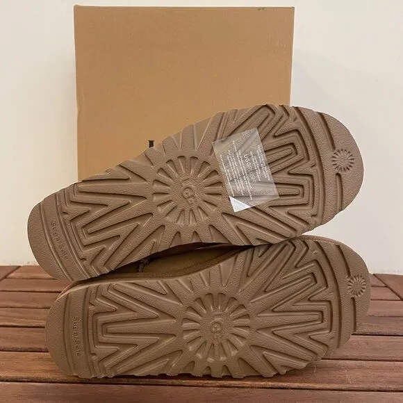 UGG Classic Mini II UGG Graphic Boots Chestnut USA Women Size 6/UK 4/EU 37