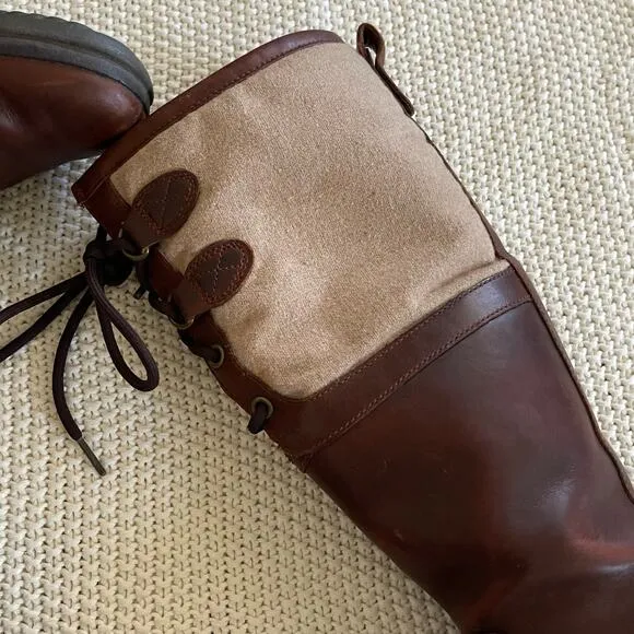 UGG Elsa Waterproof Leather Boots Size 5